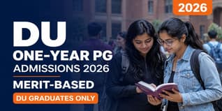 DU Opens One Year PG Admission 2026 at pgportal.uod.ac.in; Check Who Can Apply